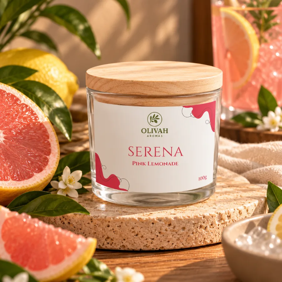 Vela Pote Patê - Pink Lemonade - LINHA SERENA