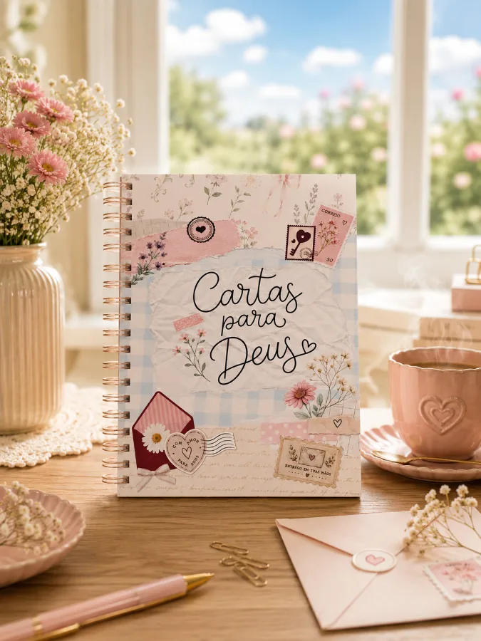 Caderno Cartas para Deus 
