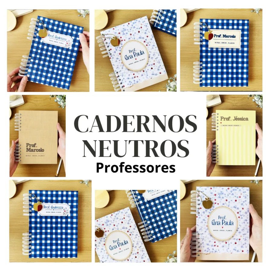 Cadernos - Coleção Neutro - Professores 